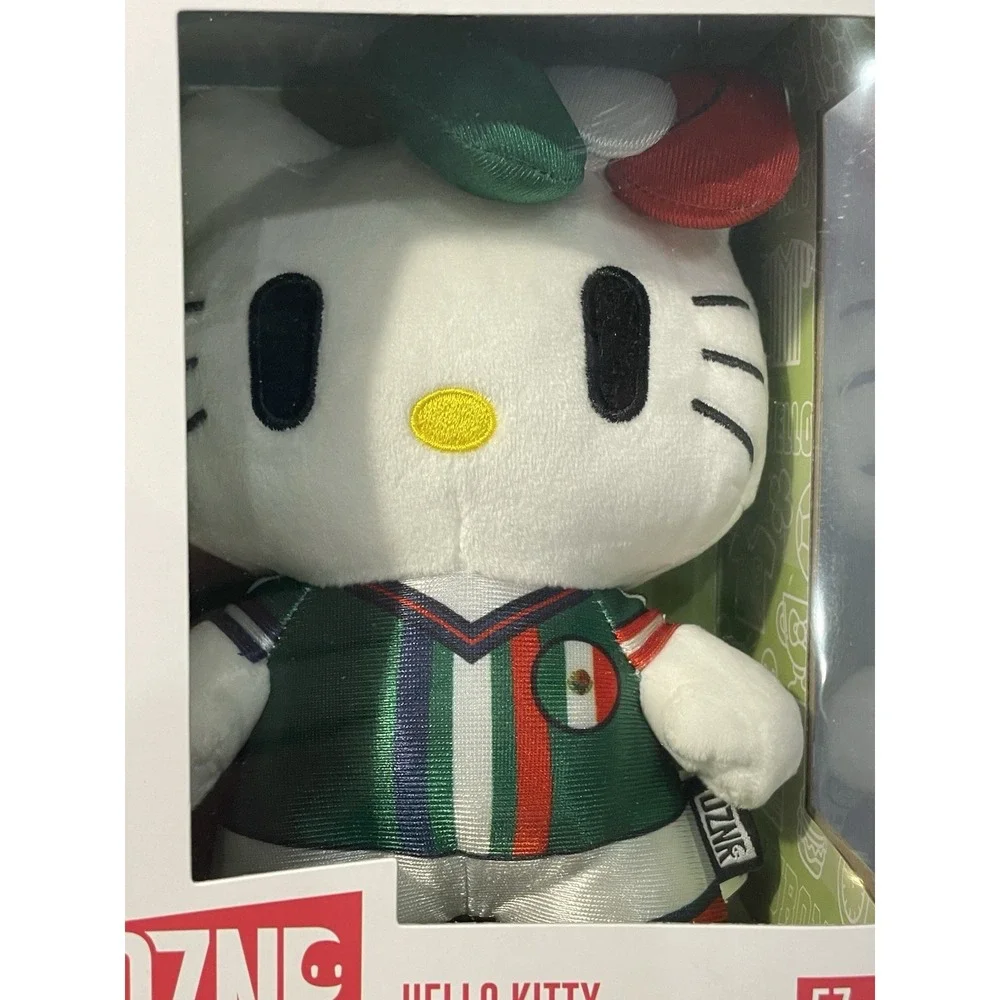 NEW Yume Sanrio DZNR Hello Kitty Soccer Edition - Mexico Hello Kitty #57 w/ Bow